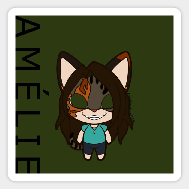 AMELIE Magnet by CrazyMeliMelo